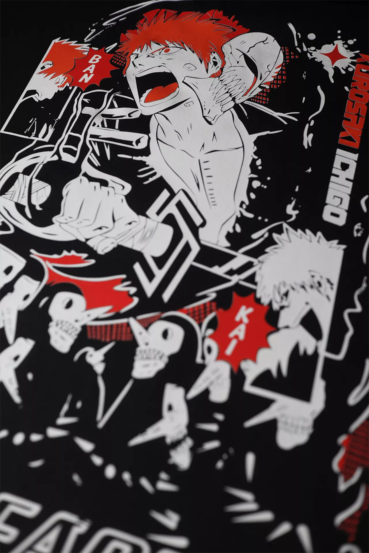 bankai print tshirt