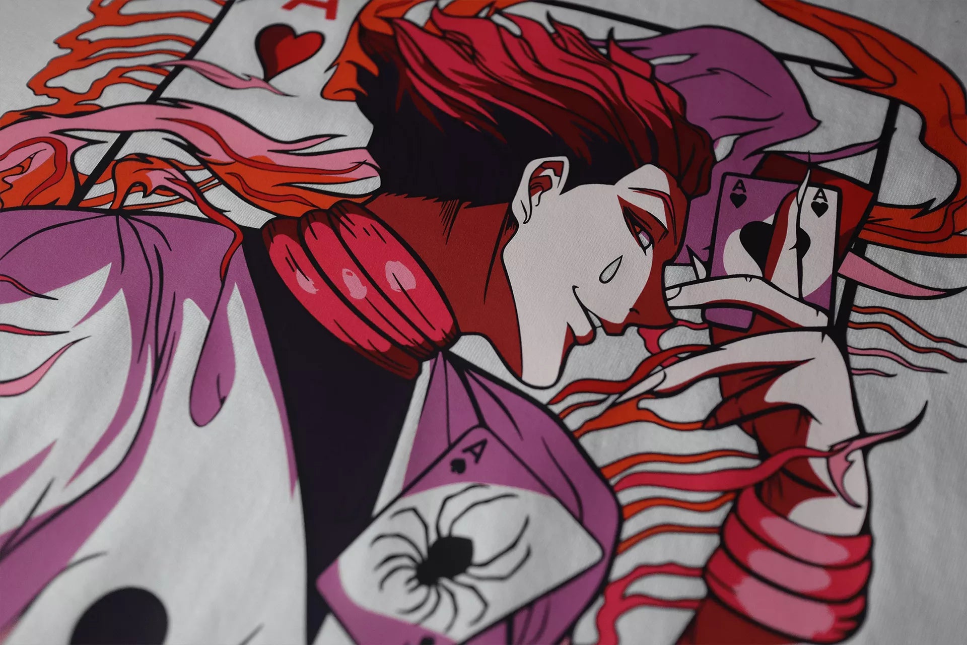 hisoka spider print