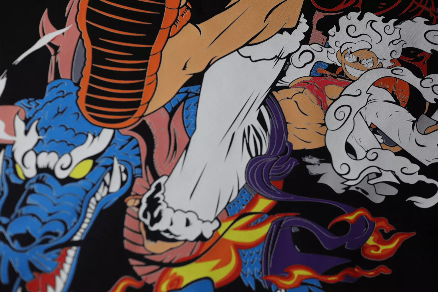 luffy vs kaido print