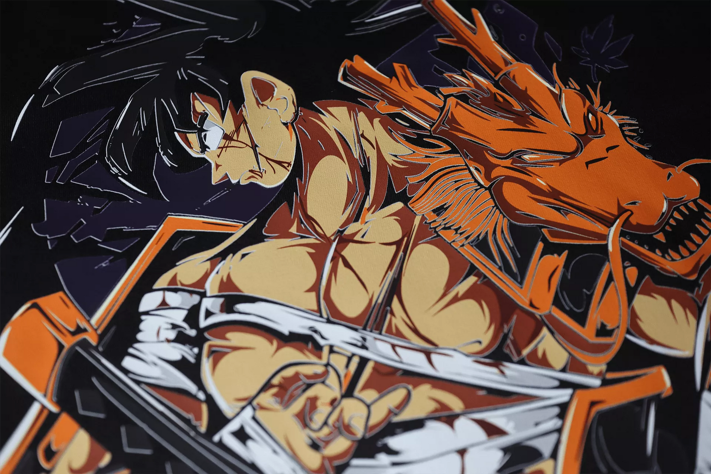 samurai goku print